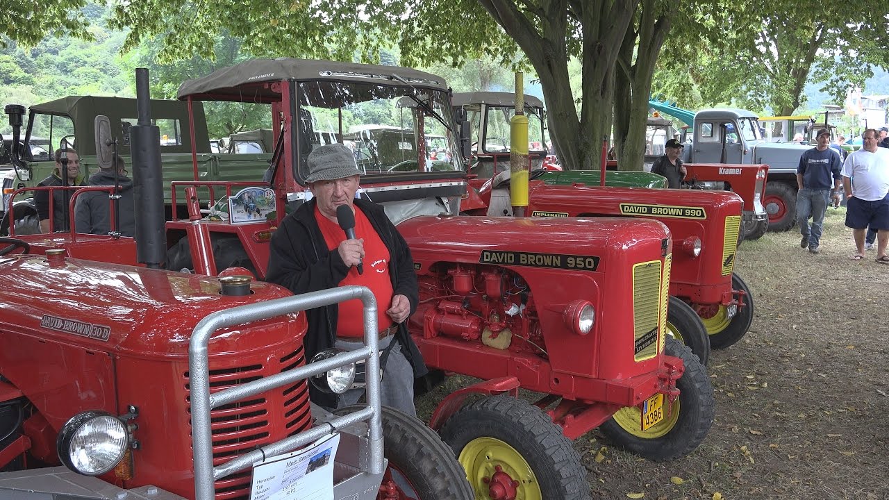 15. Oldtimertreffen Kröv -David Brown Oldtimer