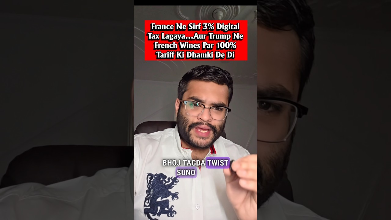 🚨TRUMP VS FRANCE&hellip;The Digital Services Tax War That Will Cost Americans Wine and Champagne😳 #viral