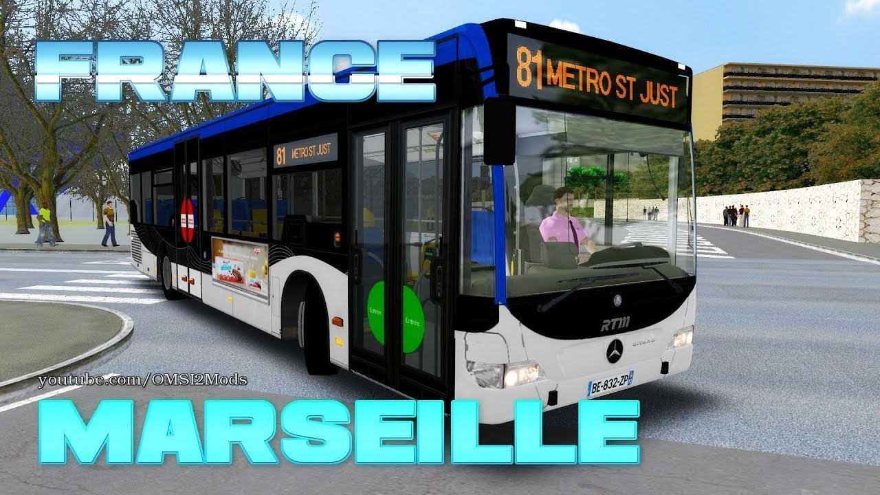 OMSI 2   MAP MARSEILLE LIGNE 81