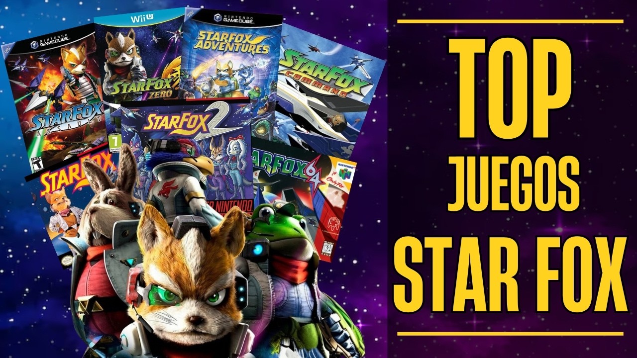 TOP 7 JUEGOS DE STAR FOX