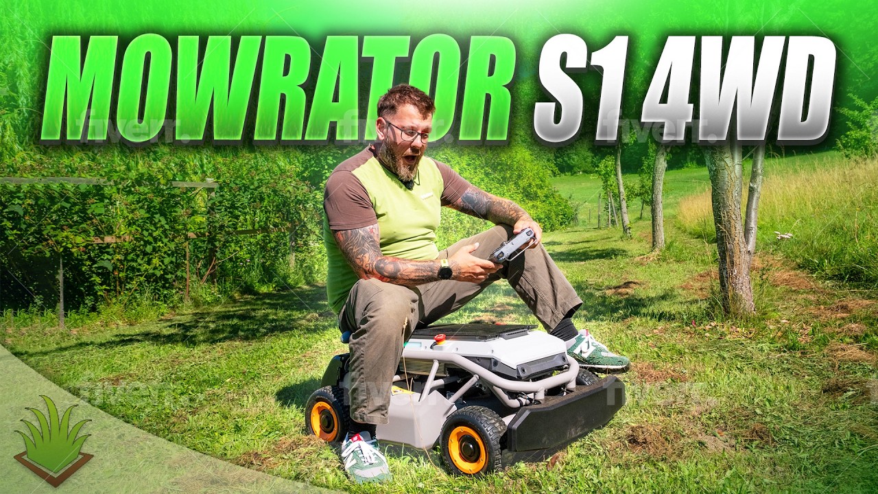 Mowrator S1 4WD | Test Review | ferngesteuerter Sichelmäher