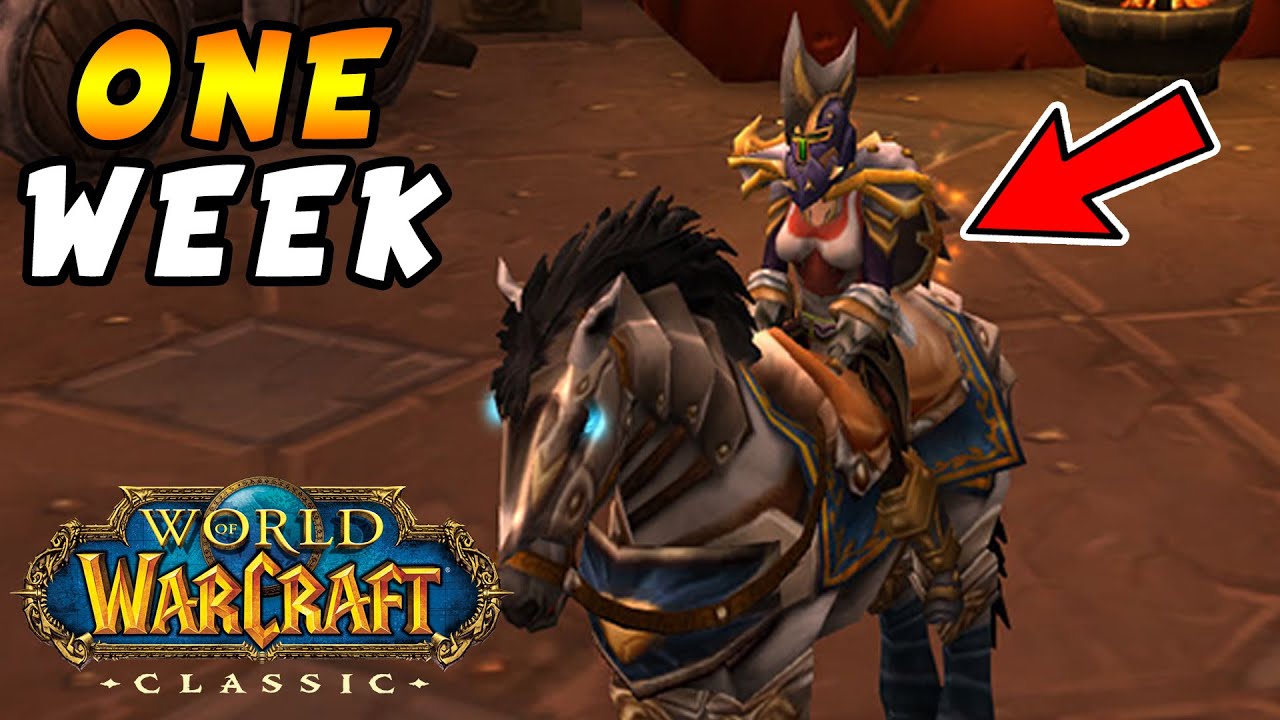 I Played Classic WoW NONSTOP for 1 Week! Here's What I've Done - World of Warcraft Classic