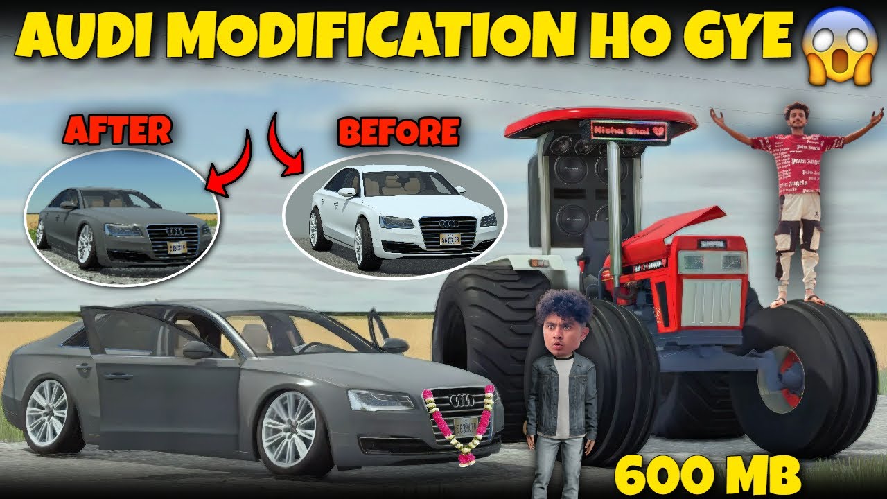 AUDI KI MODIFICATION KRA DIYE !! FS25