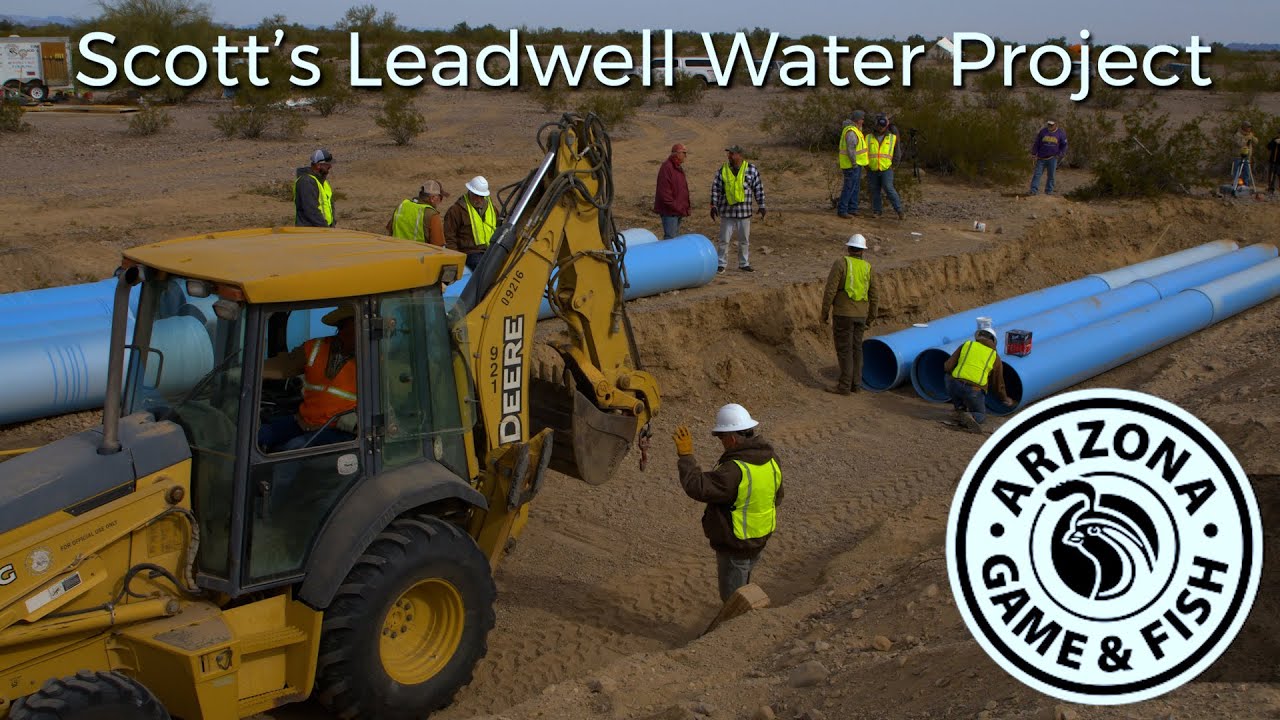 Water Catchment Built at Historic Scott's Leadwell Site