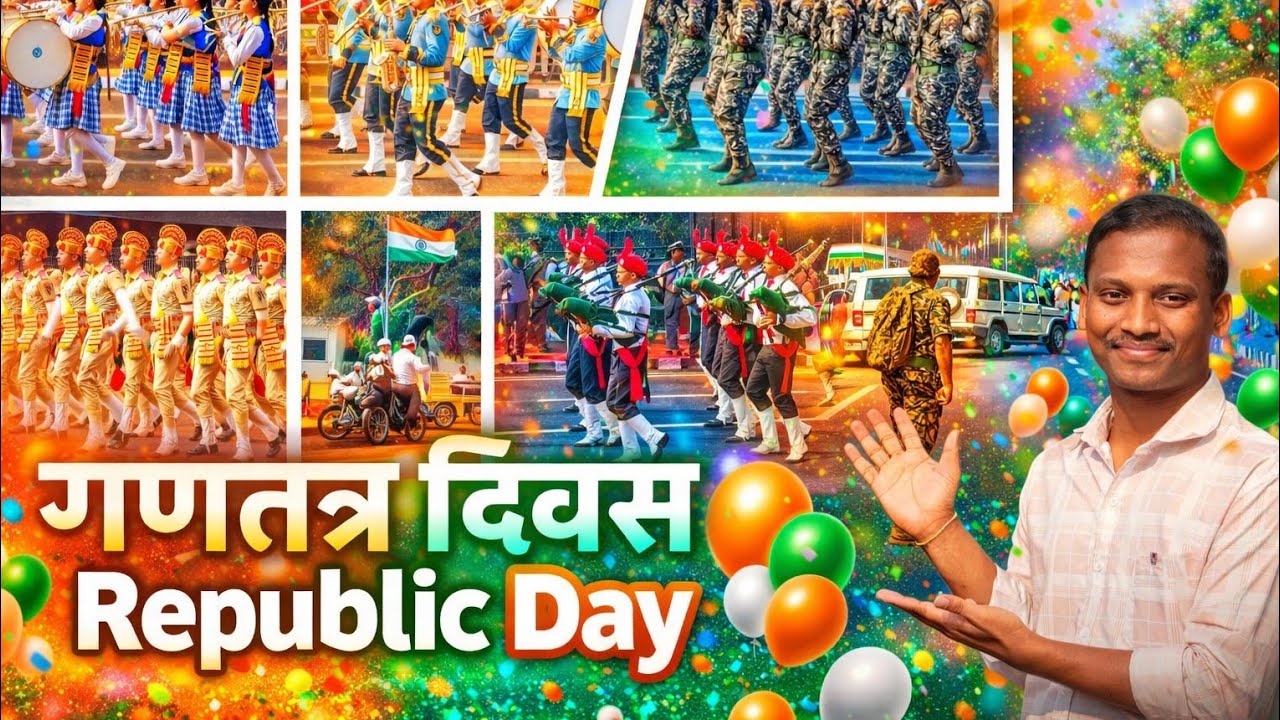 Bhubaneswar Republic Day 77th Celebration 2026 Parade| ଭୁବନେଶ୍ୱର ଗଣତନ୍ତ୍ର ଦିବସ | @damburuvlog 