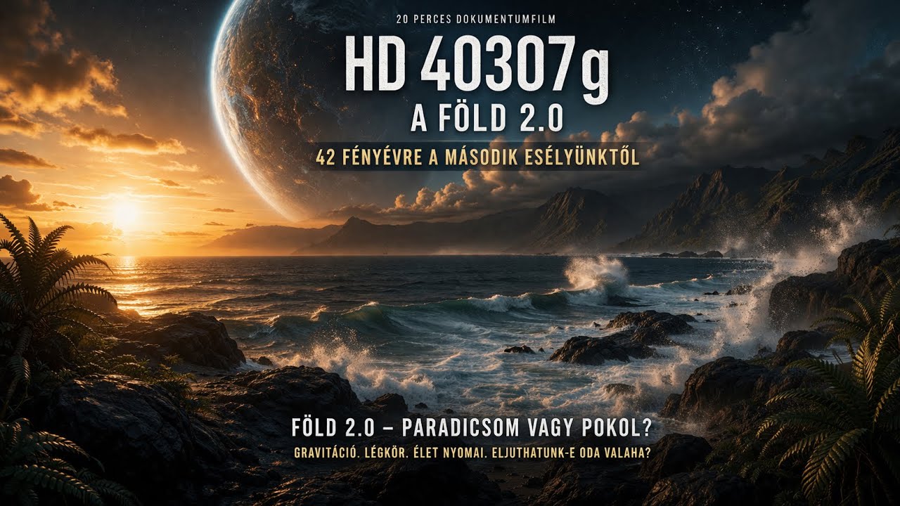 MEGTALÁLTUK A FÖLD 2.0-ÁT? | 4K 40307g: A bolygó, ahol élet lehet