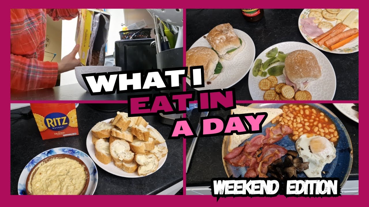 What I Eat in a Day: Weekend Edition #frugalfood #budgetfood