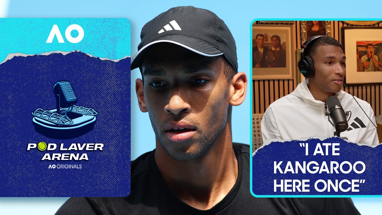 Felix Auger-Aliassime Talks Pickleball & Rude Wake-Up Calls | Pod Laver Arena | Australian Open 2026