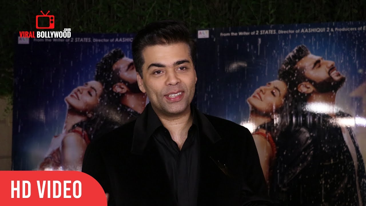 karan Johar At Half Girlfriend Success Party | Viralbollywood