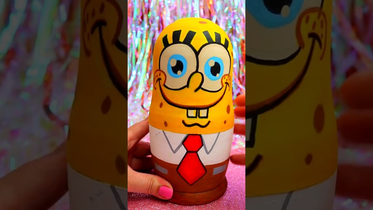 ASMR UNBOXING Spongebob Choc EGG Review❤️#shorts #asmr #spongebob #trending #viralvideo #funny #egg