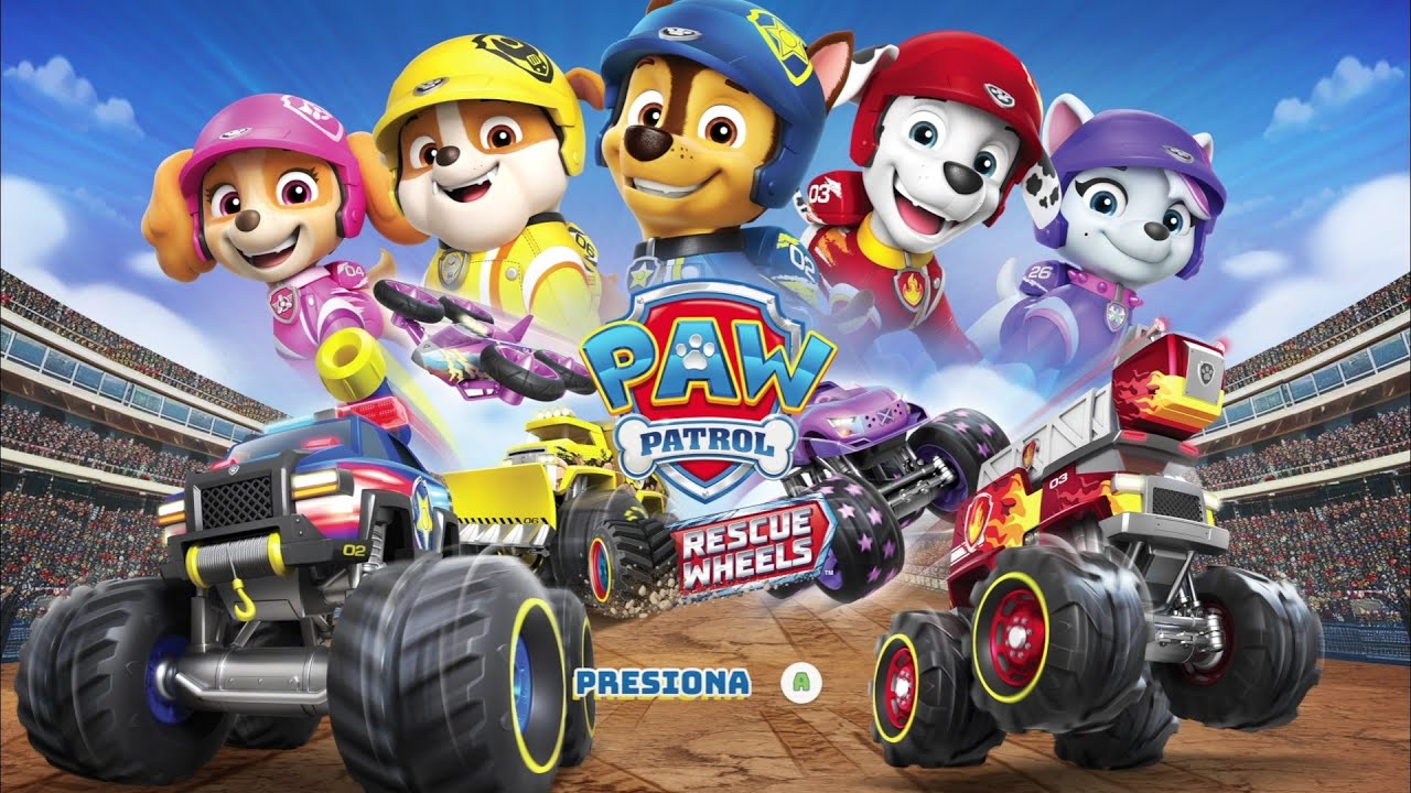 PAW PATROL/CARRERAS/RUBBLE,MARSHALL,CHEASE #pawpatrol #pawpatroltoys #chase #gameplay 