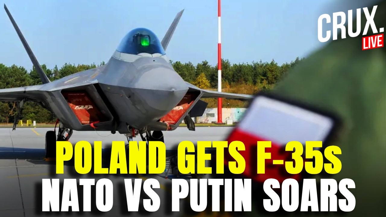 LIVE | Poland F-35 Jets Roar As NATO Strengthens Eastern Flank Amid Russia Threats