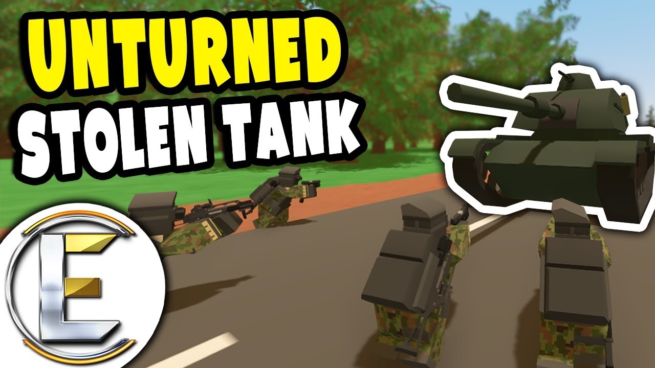 Stolen M60 Tank Rampage | Unturned Military RP - Mission: Take Down The Tank (Roleplay)