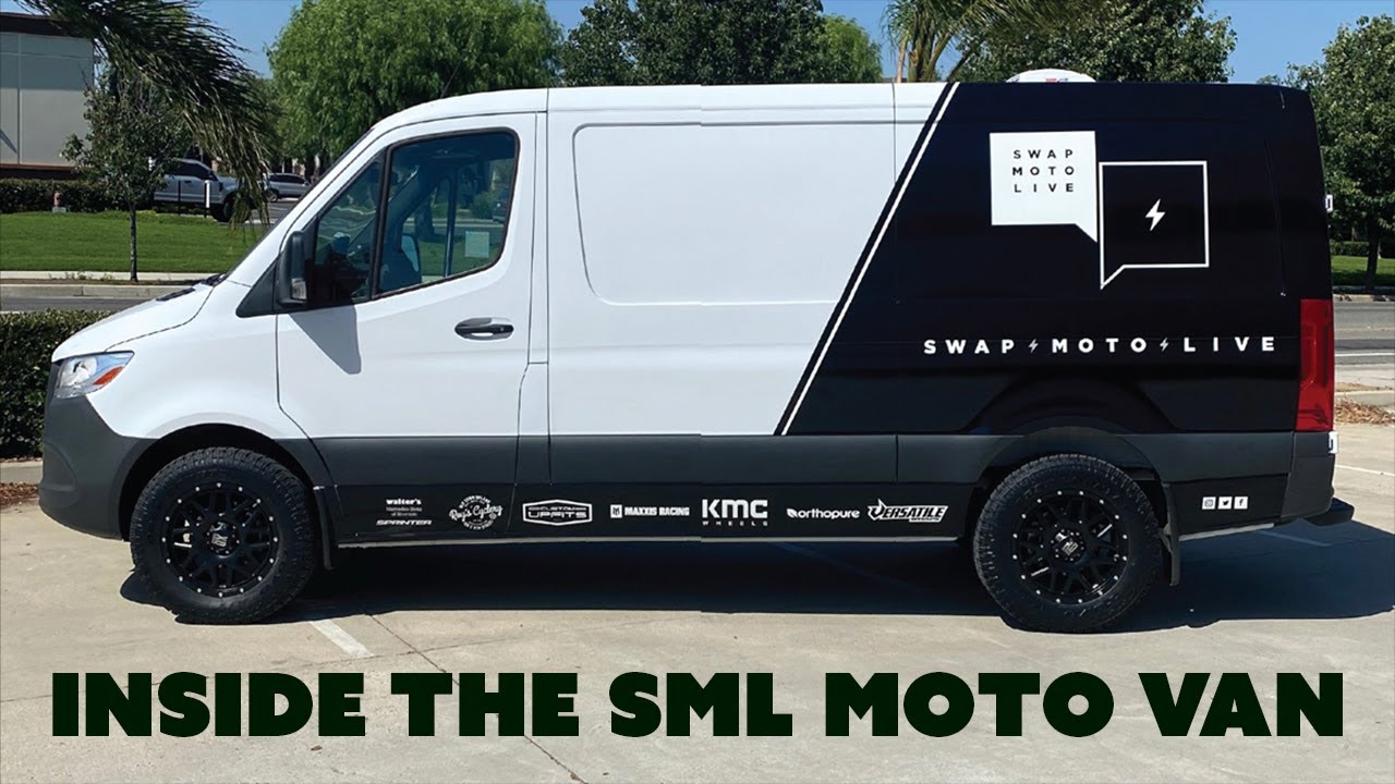 Check out our SML Moto Van!