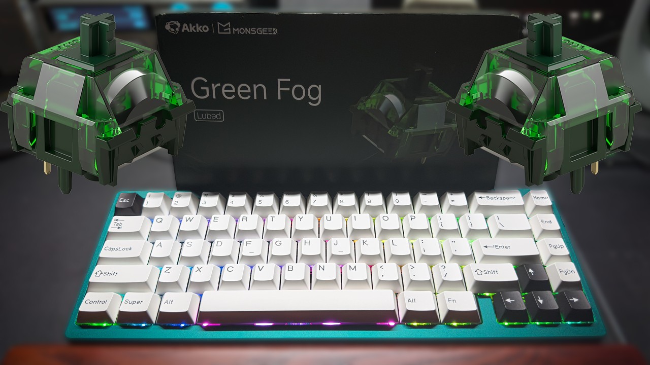 Akko x Monsgeek Green Fog | Weikav 维咖 Nut65, часть 2