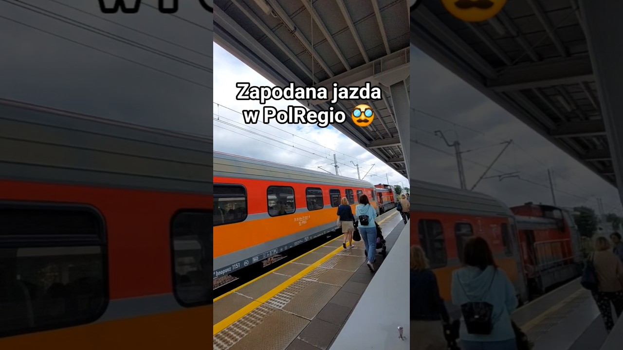Dorwałem fajny skład PolRegio i nim zapodałem 🥸. #podr&oacute;że #PolRegio