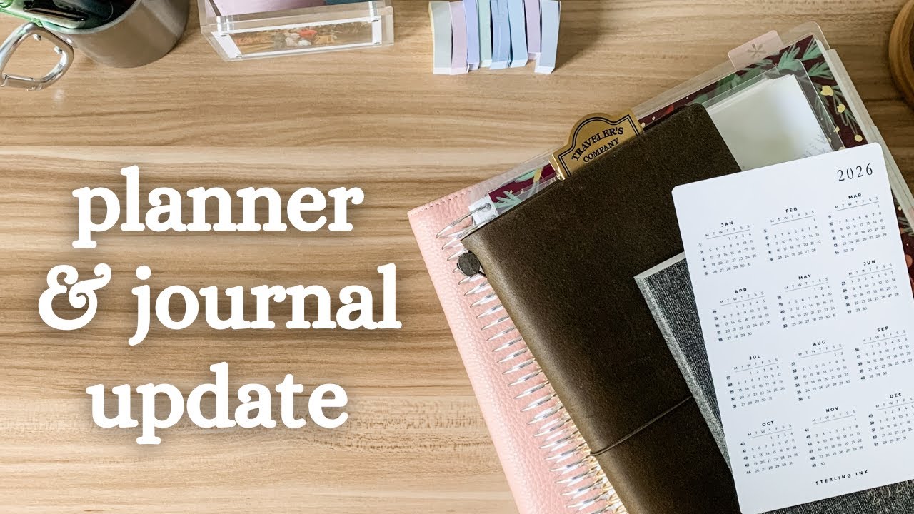 The 2026 Planners & Journals Keeping Me Sane | 2026 Planner Lineup