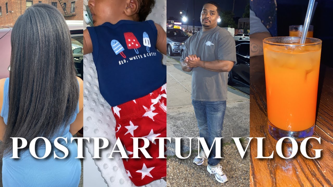 VLOG: Back Outside, Hair Growth Tips, Hubby's Bday & Postpartum Shopping Fail