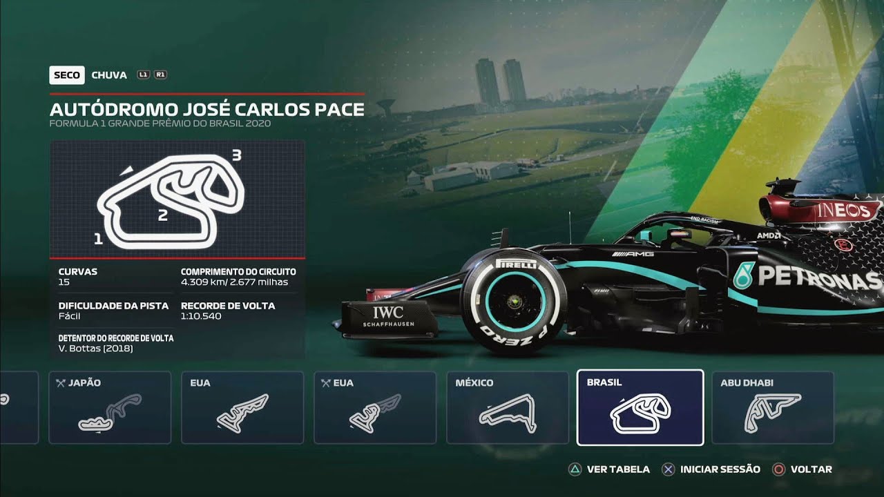 F1 2020 - Todos os Circuitos / All Tracks