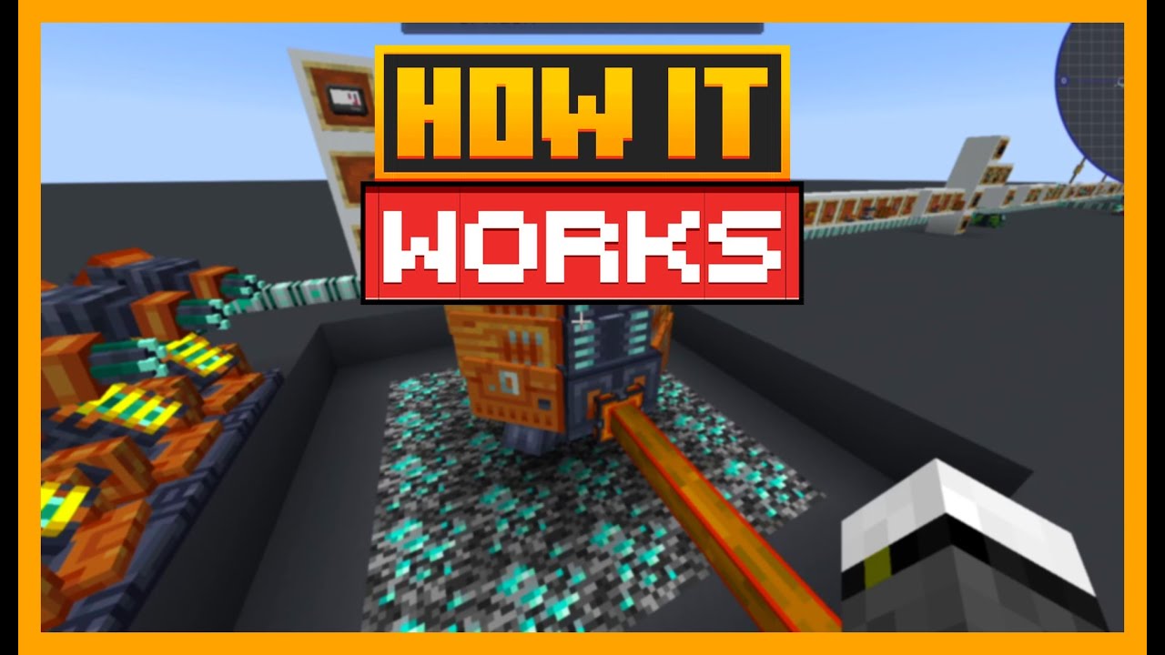 HOW THE BASE ROCK EXTRACTOR WORKS IN MINECRAFT WITH ORITECH