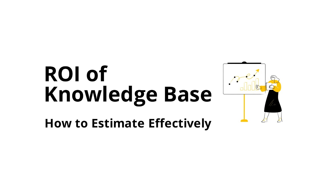 How do you estimate ROI for knowledge base software?