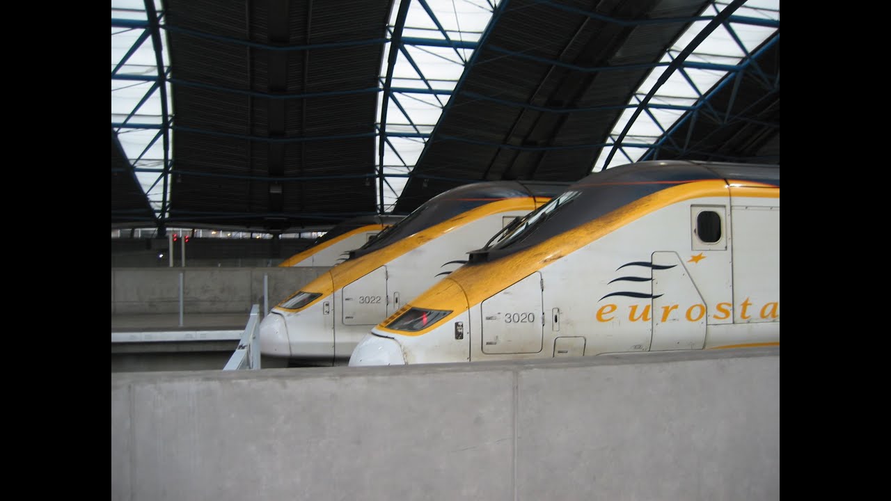 [HQ] ユーロスター擬似乗車ビデオ Eurostar PARIS→LONDON