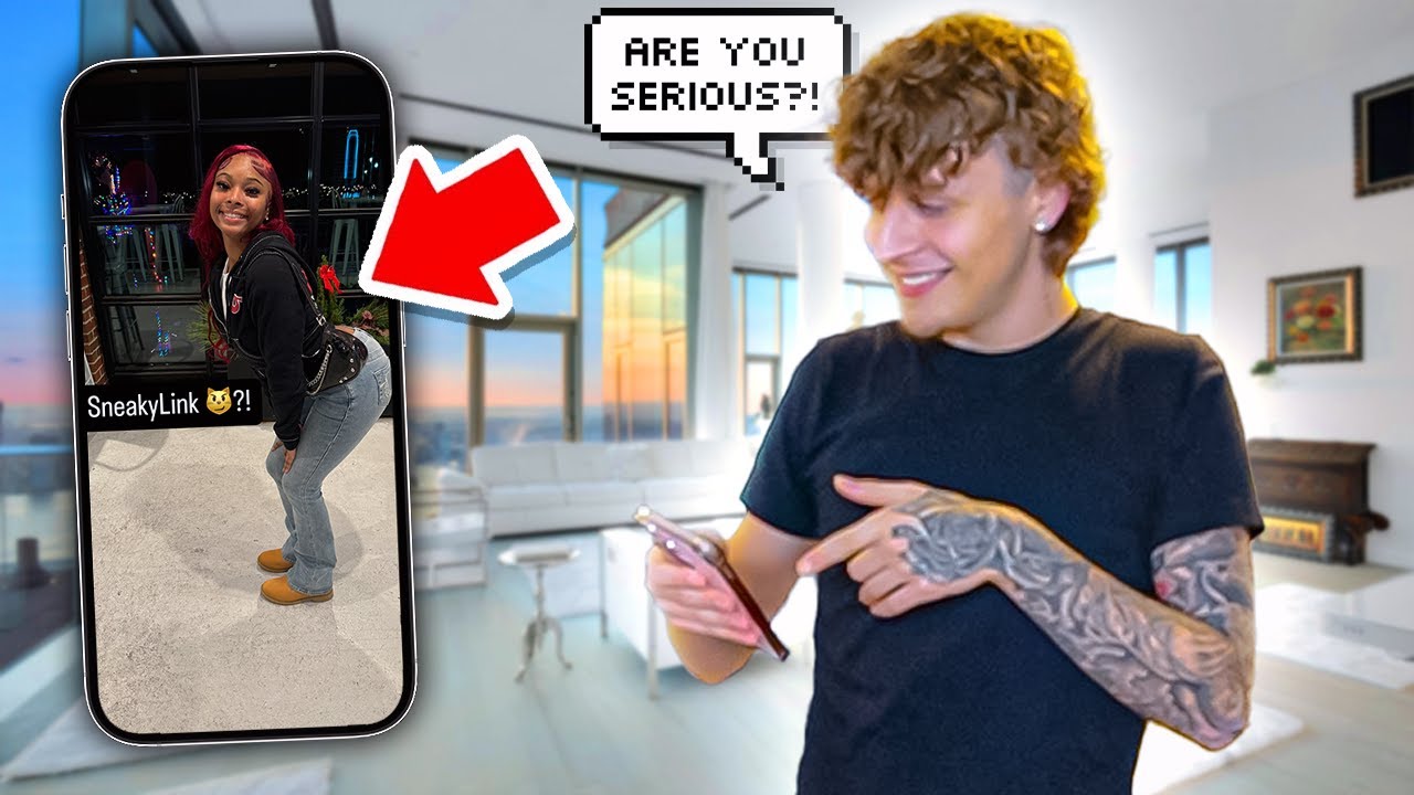 POSTING SNEAKYLINK ON MY INSTAGRAM STORY😱 *GETS HEATED*