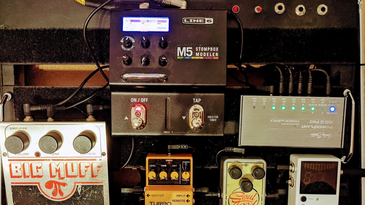 Line 6 M5 Demo - John Frusciante Effects [Red Hot Chili Peppers]