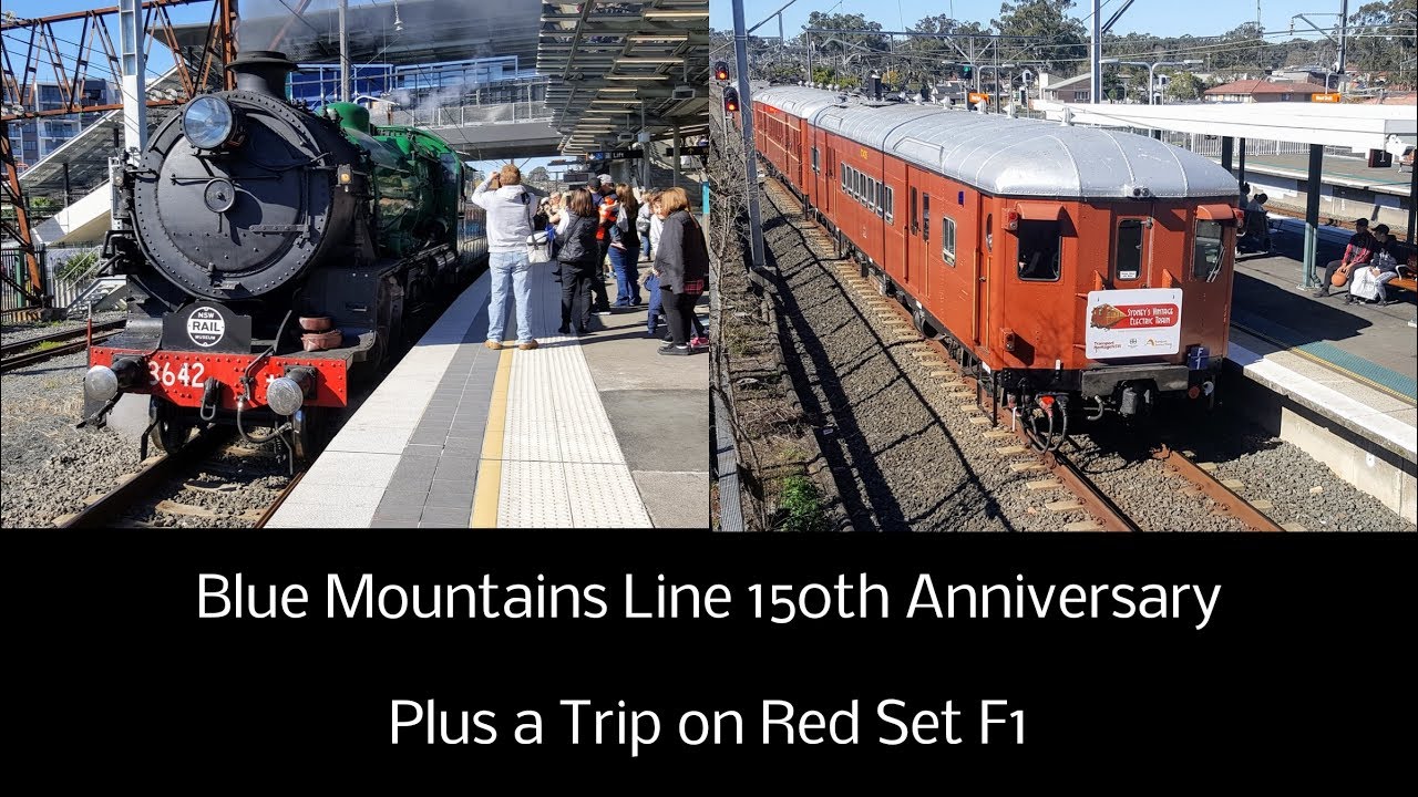 Sydney Trains Vlog 1408: Blue Mountains Line 150th Anniversary
