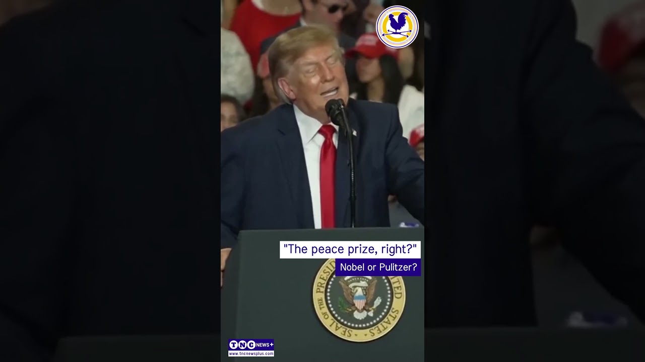 Trump Mixes Up Nobel and Pulitzer Prizes in Speech Gaffe!