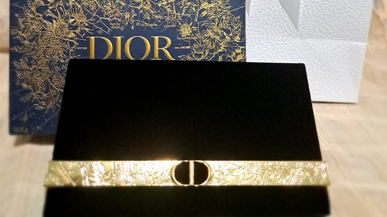 Dior Unboxing: &Eacute;CRIN COUTURE ICONIC MAKEUP COLOURS | Dior Holiday Set 2022