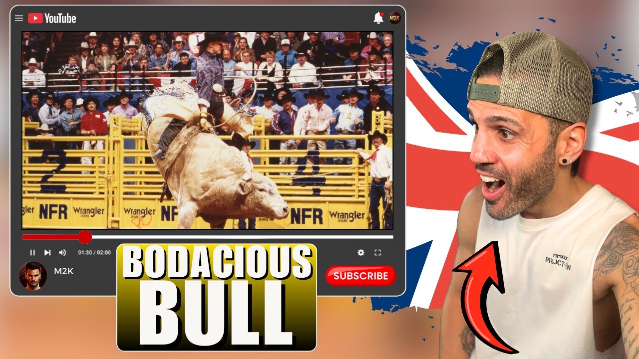 BRITISH GUY reacts to the WORLD'S MOST DANGEROUS Bull Ever - BODACIOUS!