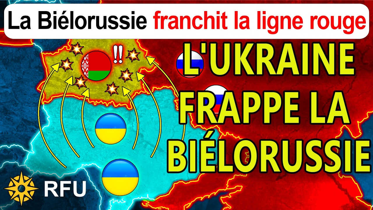 L'Ukraine anéantit l'infrastructure des drones de frappe biélorusses : Frappe de la ZSU | RFU News