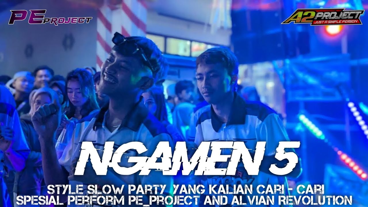 DJ Ngamen 5 - Cocok buat santai di jalan slow party by Alvian Revolution and PE_Project