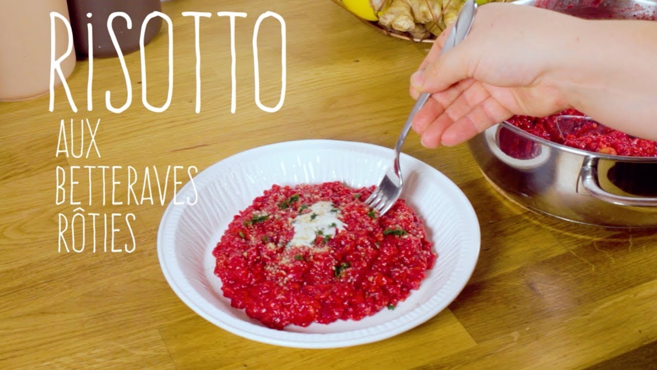 Risotto de betteraves Rôties