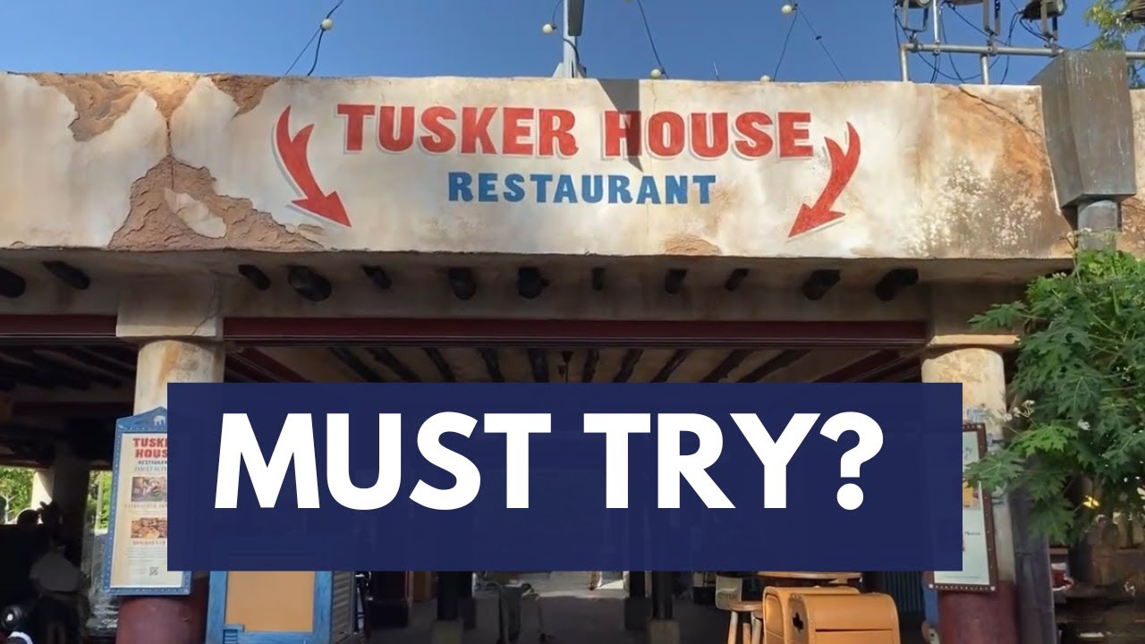 Tusker House: ЛУЧШИЙ завтрак для персонажей Disney?