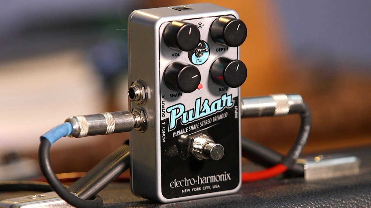 Демонстрация Electro-Harmonix Nano Pulsar Stereo Tremolo | Первый взгляд