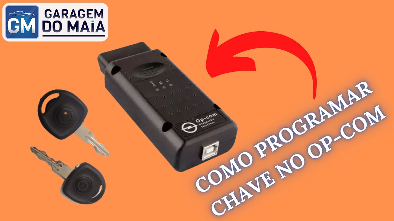 Como Programar chave codificada no Scanner OP-COM  - Linha GM Corsa Astra Vectra