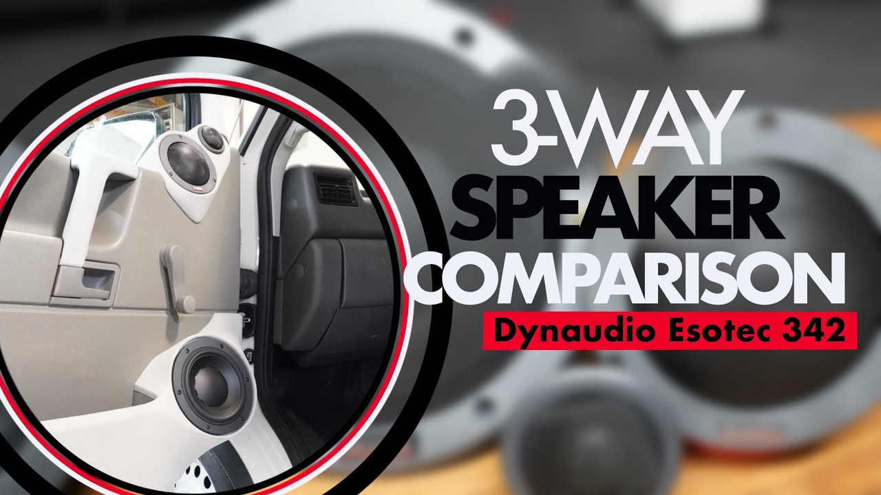 Dynaudio Esotec 342   Car audio 3 way speaker comparison ep2