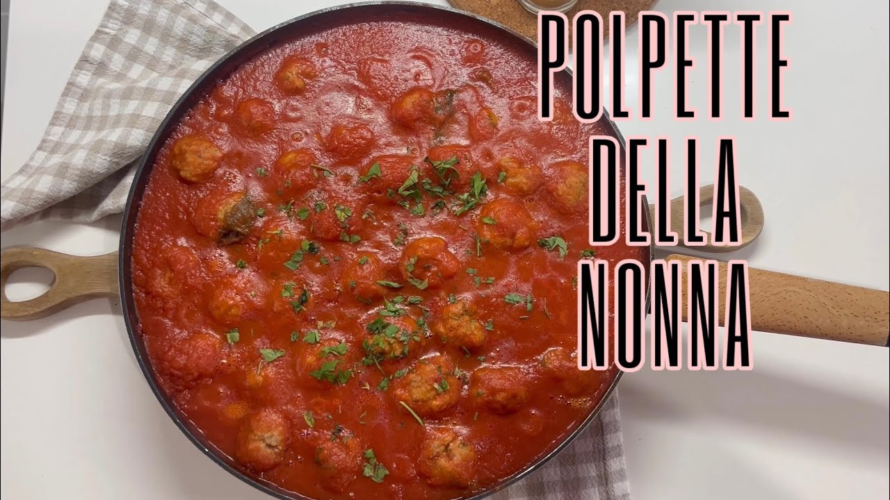 🇮🇹 POLPETTE DELLA NONNA: 👵 la receta familiar que nunca falla 🥫