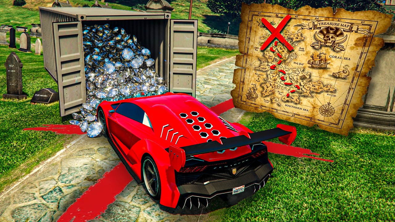 EL CREADOR me dejó PISTAS SECRETAS para encontrar un TESORO en GTA 5 Online