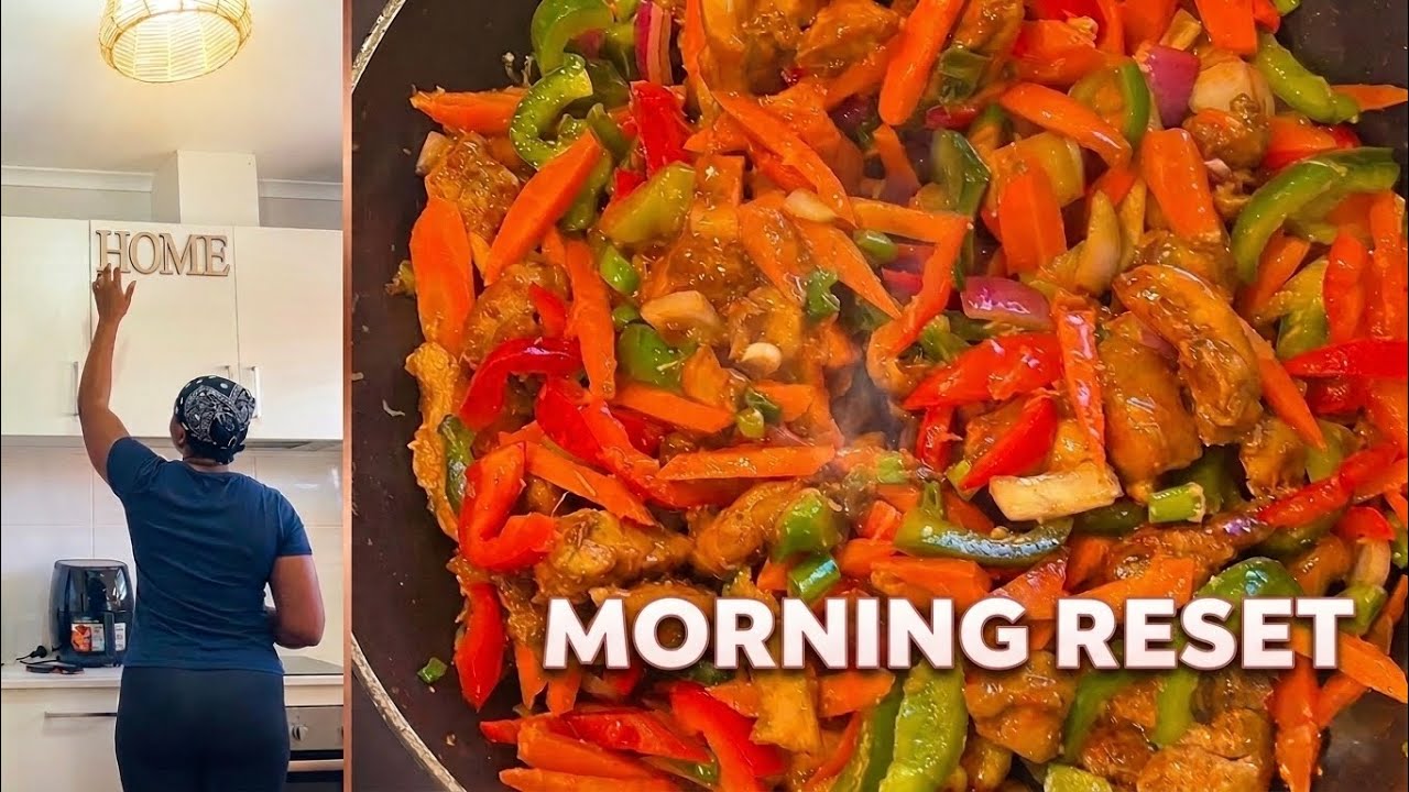 Saturday Morning Reset |Making Healthy Choices|Cooking Vlog