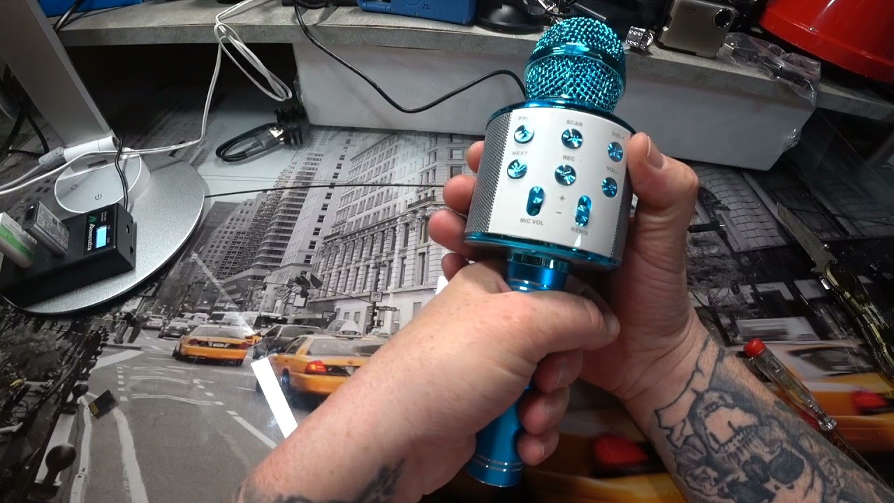 Unboxing & Test Karaoke Mikrofon * China TRASH ? *