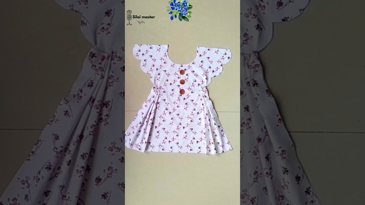 Easy Baby Girl Frock Cutting and Stitching | Hindi Tutorial
