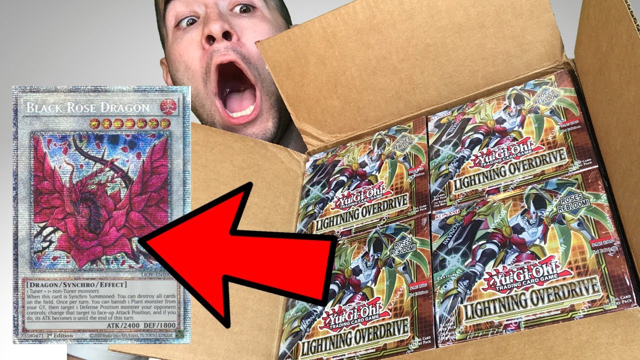 MUST PULL STARLIGHT BLACK ROSE! Lightning Overdrive CASE Opening!