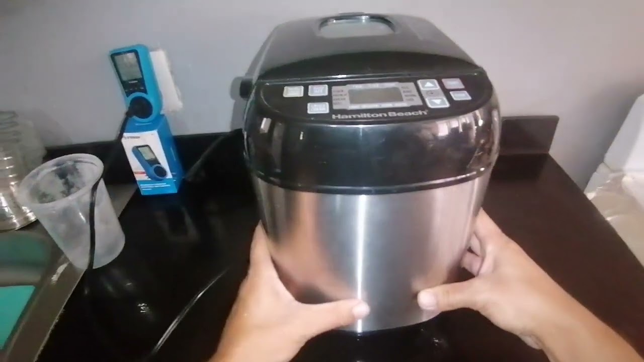 Panque con nuez en maquina panificadora automática + consumo de luz y dinero