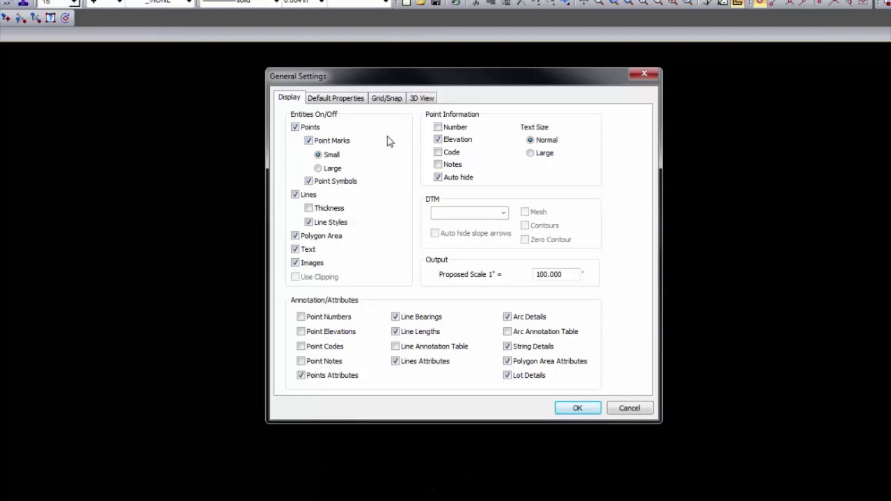 Topcon Training - MAGNET Office - Creating a Default Project