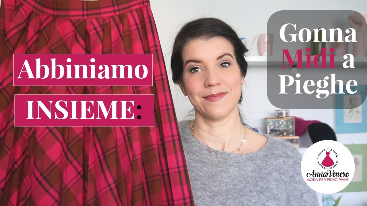 Come abbinare una Gonna Midi a pieghe