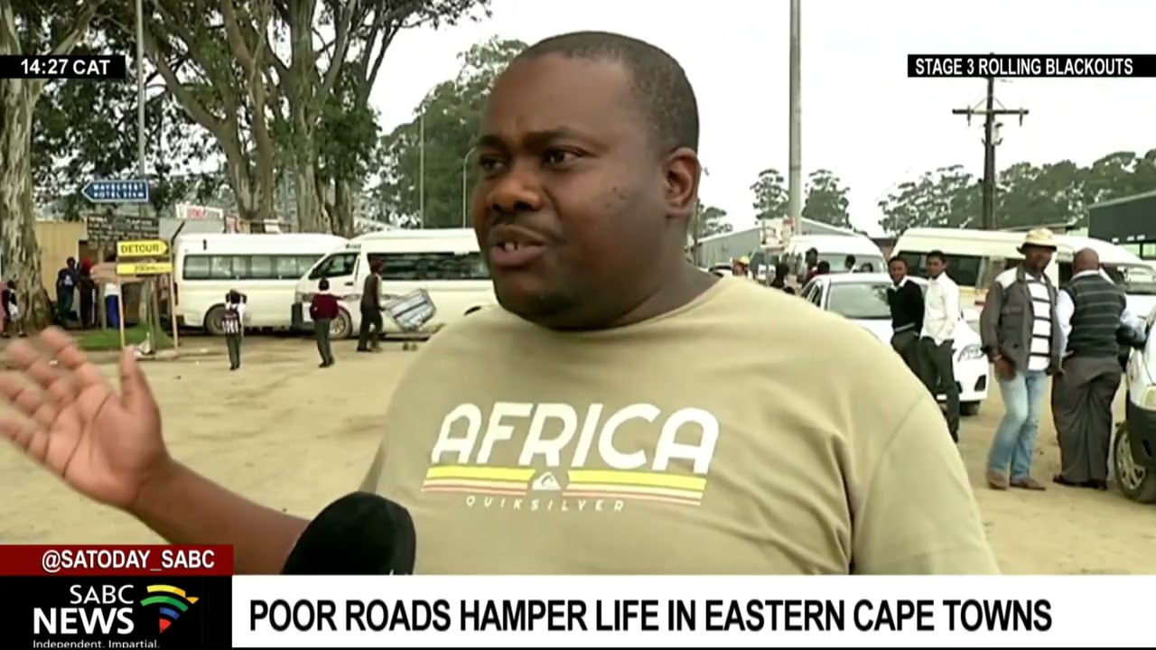 Centane residents bemoan poor roads in the Eastern Cape