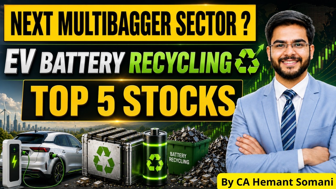 Top 5 EV Battery Recycling Stocks BOOMING NOW 📈| Best Hidden Stocks